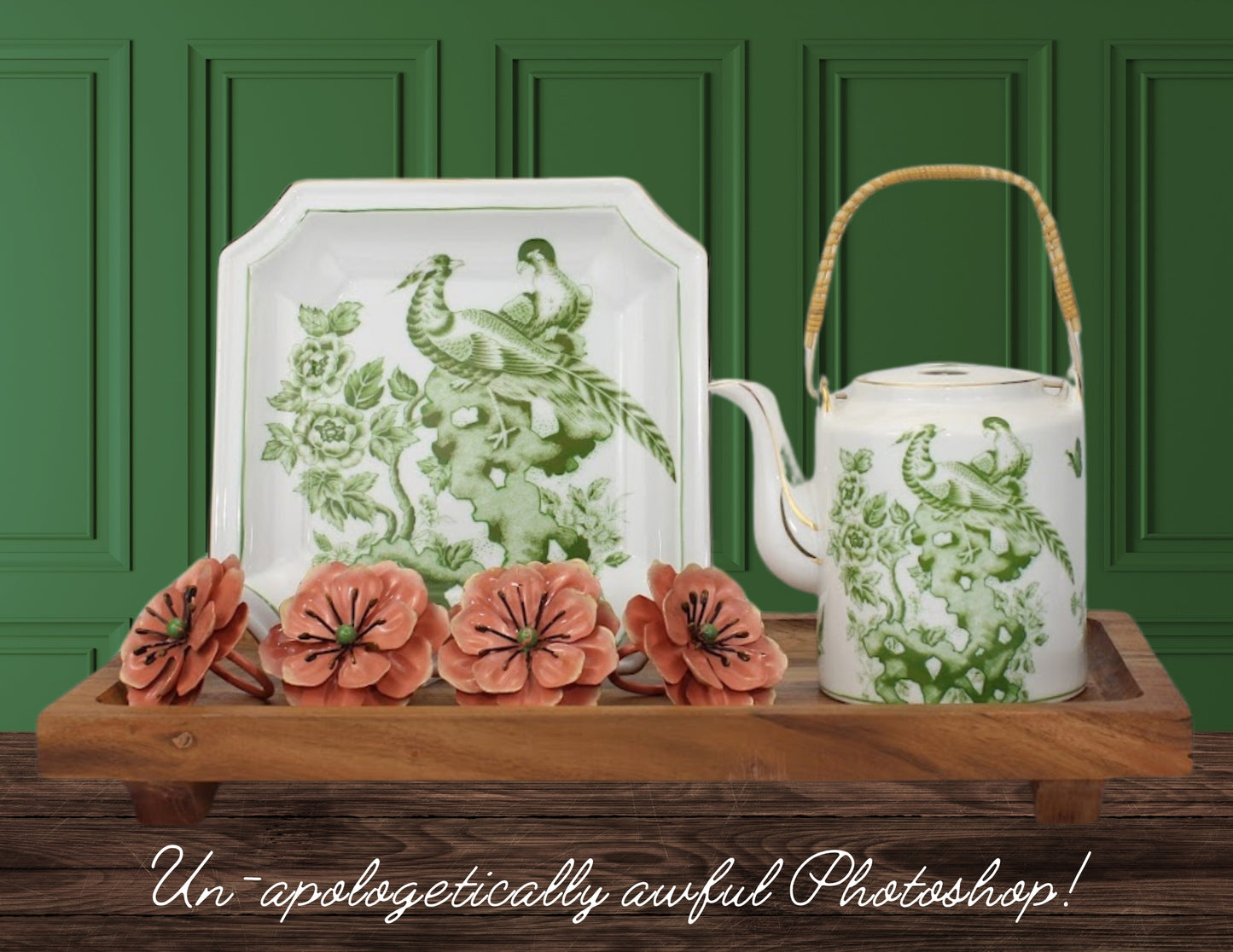 Chinoiserie In Green Gift Vignette