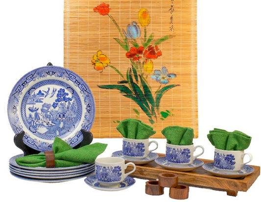 Dreamy Blue Willow Gift Vignette