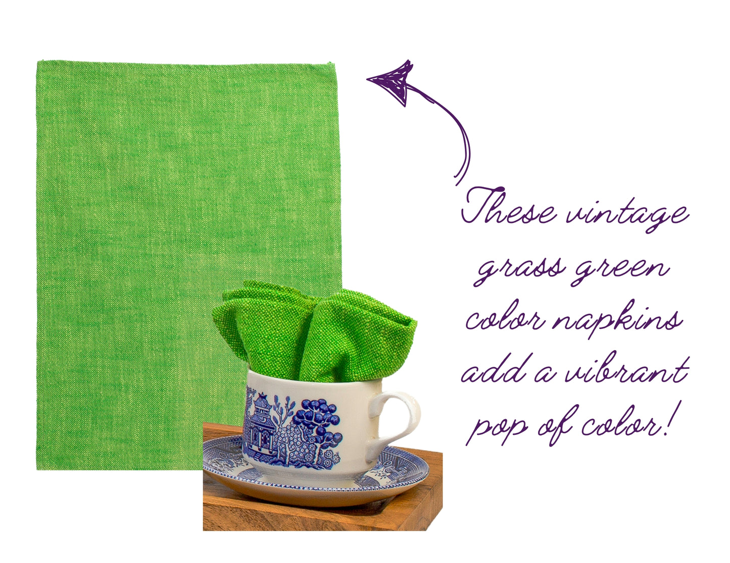 Dreamy Blue Willow Gift Vignette