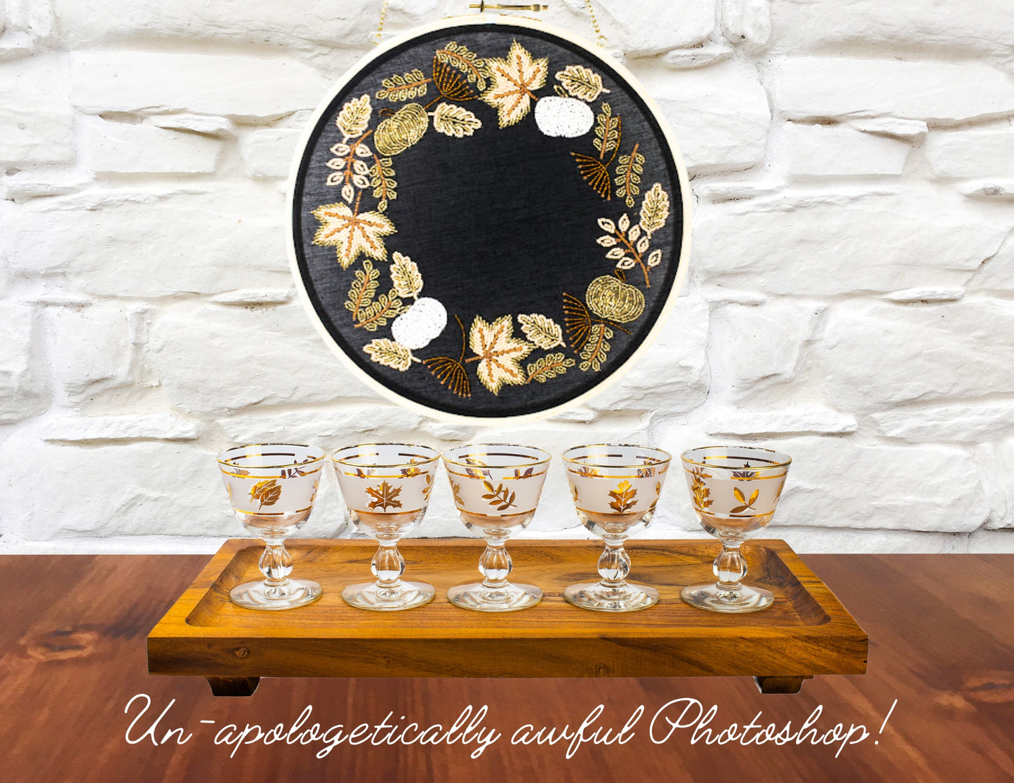 Gilded Botanical Gift Vignette