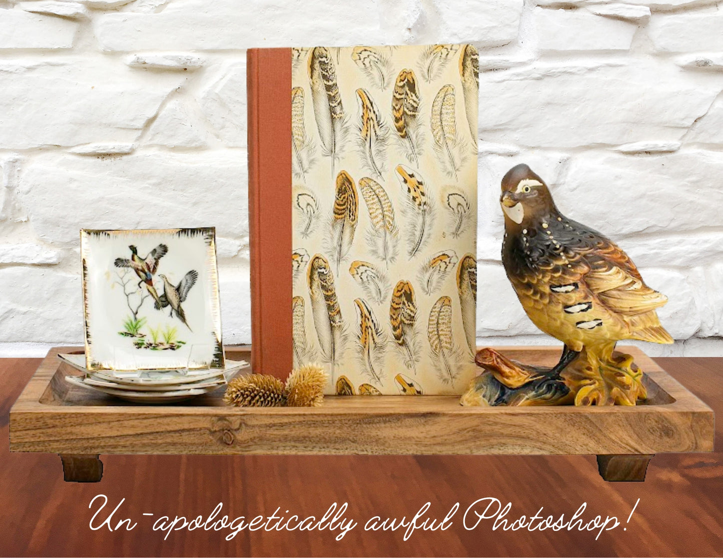 Quintessential Quail Gift Vignette