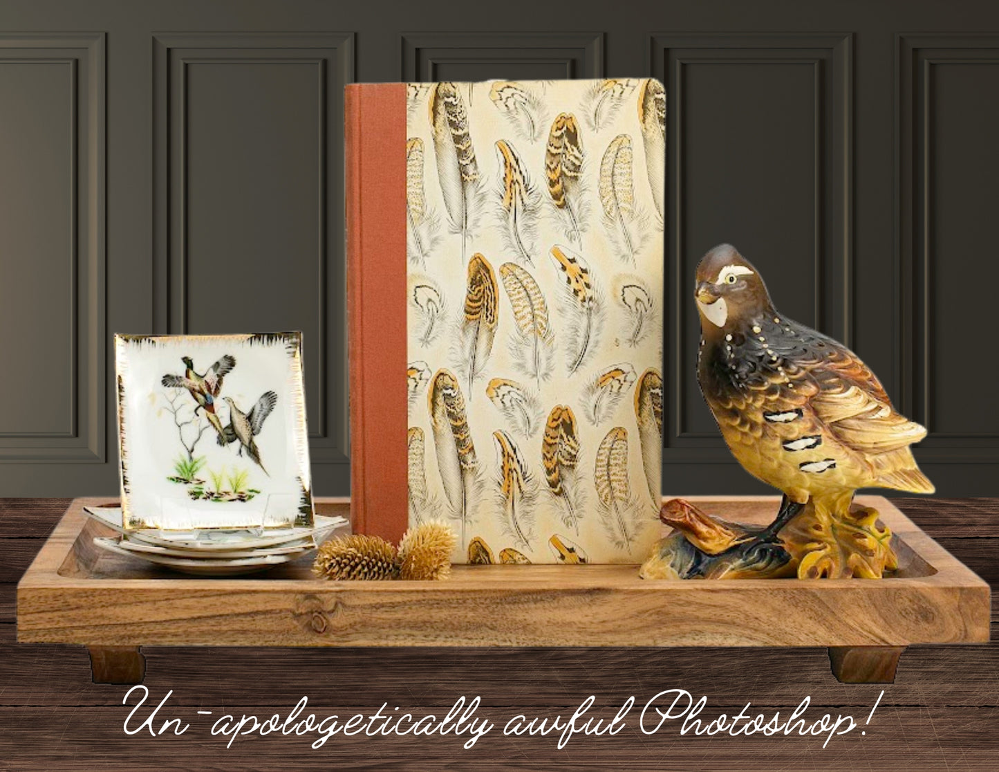 Quintessential Quail Gift Vignette