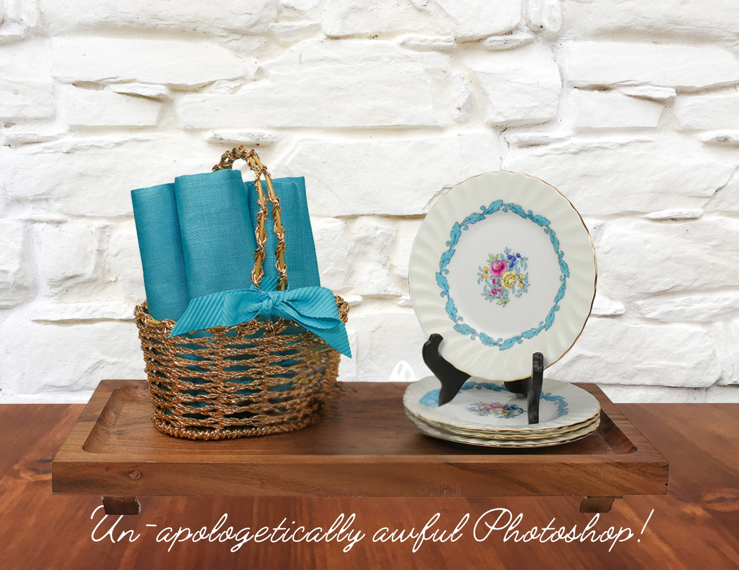 Turquoise Bouquet Gift Vignette