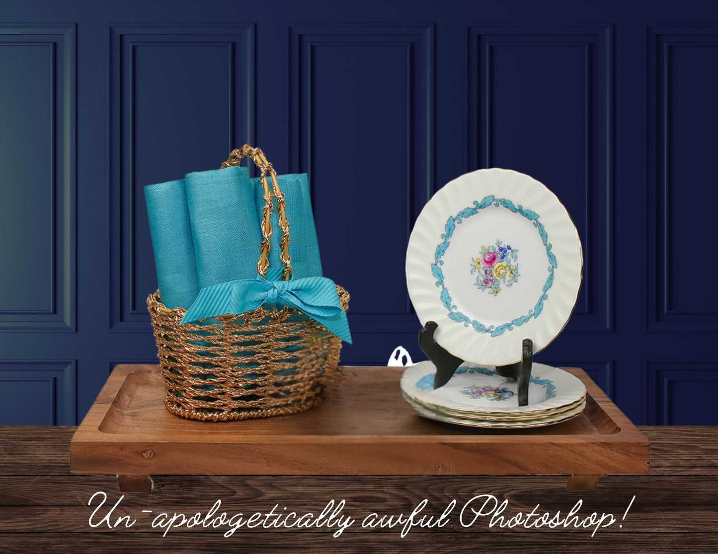 Turquoise Bouquet Gift Vignette